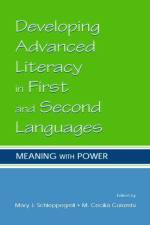 Developing Advanced Literacy in First and Second Languages