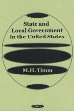 State & Local Government in the United States af M H Timm