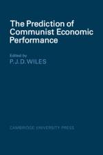 The Prediction of Communist Economic Performance af P. J. D. Wiles