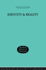 Identity & Reality af Emile Meyerson