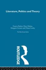 Literature Politics & Theory af Francis Barker