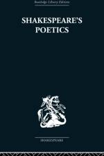 Shakespeare's Poetics af Russell A Fraser
