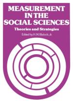 Measurement in the Social Sciences af Hubert M. Blalock