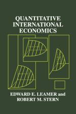 Quantitative International Economics af Edward E. (University of California Los Angeles Leamer