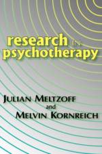 Research in Psychotherapy af Robin Fox