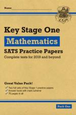 KS1 Maths SATS Practice Papers: Pack 1 (for end of year assessments) af CGP Books
