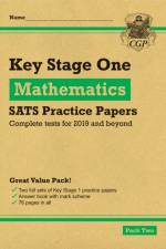KS1 Maths SATS Practice Papers: Pack 2 (for end of year assessments) af CGP Books
