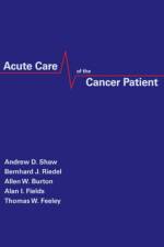 Acute Care of the Cancer Patient