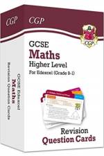 GCSE Maths Edexcel Revision Question Cards - Higher af CGP Books