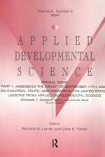 Part I: Assessing the Impact of September 11th, 2001, on Children, Youth, and Parents in the United States