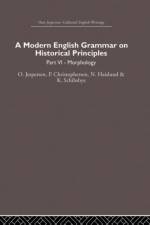 A Modern English Grammar on Historical Principles af Otto Jespersen
