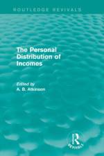 The Personal Distribution of Incomes (Routledge Revivals)