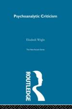 Psychoanalytic Criticism