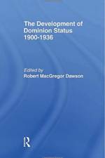 Development of Dominion Status 1900-1936