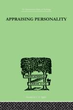 Appraising Personality af Molly Harrower