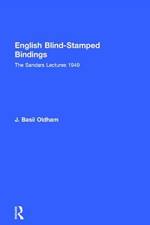 English Blind Stamped af J. Basil Oldham