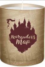 Harry Potter: Marauder's Map Glass Candle af Insight Editions