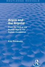 Argos and the Argolid (Routledge Revivals) af Richard A Tomlinson