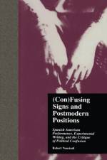 (Con)Fusing Signs and Postmodern Positions af Robert Neustadt