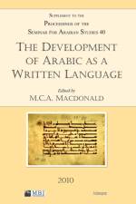 The Development of Arabic as a Written Language