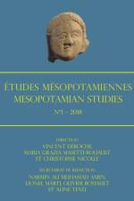 Etudes Mesopotamiennes – Mesopotamian Studies: N°1 – 2018