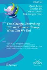 This Changes Everything - ICT and Climate Change: What Can We Do?