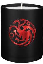 Game of Thrones: House Targaryen Large Glass Candle af Insight Editions