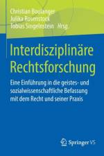 Interdisziplinare Rechtsforschung