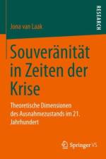Souveranitat in Zeiten der Krise af Jona van Laak