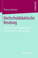 Hochschuldidaktische Beratung af Theresa Valentin