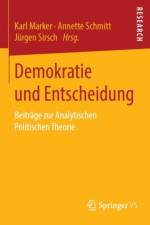 Demokratie Und Entscheidung