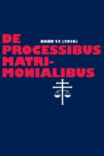 De processibus matrimonialibus