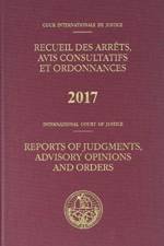 Reports of judgments, advisory opinions and orders 2017 af International Court of Justice