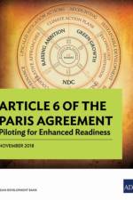 Article 6 of the Paris Agreement af Asian Development Bank