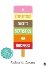A Step-By-Step Introduction to Statistics for Business af Richard N (University of Minnesota) Landers