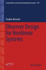 Observer Design for Nonlinear Systems af Pauline Bernard