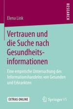 Vertrauen Und Die Suche Nach Gesundheitsinformationen af Elena Link