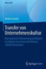 Transfer Von Unternehmenskultur af Markus Liemich