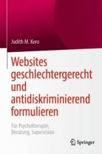 Websites geschlechtergerecht und antidiskriminierend formulieren af Judith M. Kero