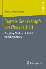 Digitale Grenzkampfe Der Wissenschaft af Andreas Wenninger