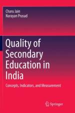 Quality of Secondary Education in India af Charu Jain
