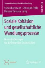 Soziale Kohasion Und Gesellschaftliche Wandlungsprozesse