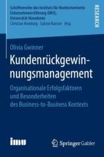Kundenruckgewinnungsmanagement af Olivia Gwinner