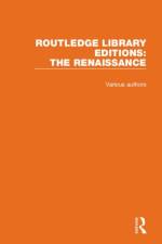 Routledge Library Editions: The Renaissance af Various