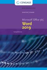 New Perspectives MicrosoftA®Office 365 & WordA® 2019 Comprehensive af Ann Shaffer