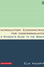 INTRODUCTORY ECONOMETRICS FOR UNDERGRADU af Kacapyr Elia