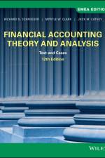 Financial Accounting Theory and Analysis