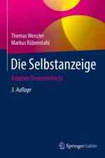 Die Selbstanzeige af Thomas Wenzler