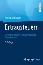 Ertragsteuern af Andreas Dinkelbach