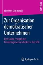 Zur Organisation Demokratischer Unternehmen af Clemens Schimmele